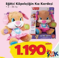 FİSHER PRİCE EĞİTİCİ KÖPEKÇİĞİN KIZ KARDEŞİ OYUNCAK indirimli fiyat FİSHER PRİCE EĞİTİCİ KÖPEKÇİĞİN KIZ KARDEŞİ OYUNCAK fiyat ve kampanya bilgisi